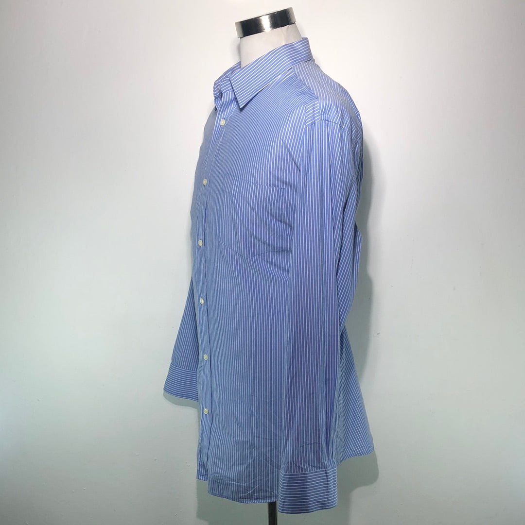 camisa Azul de Raya Protocol