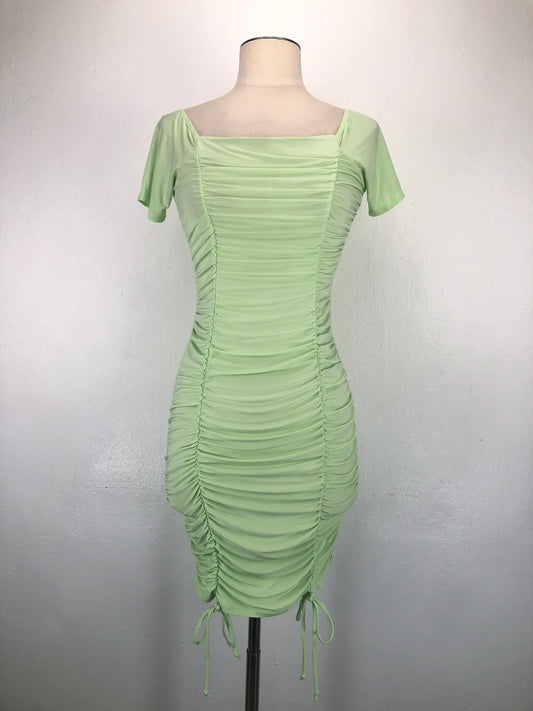Vestido Verde Limon Popular 21
