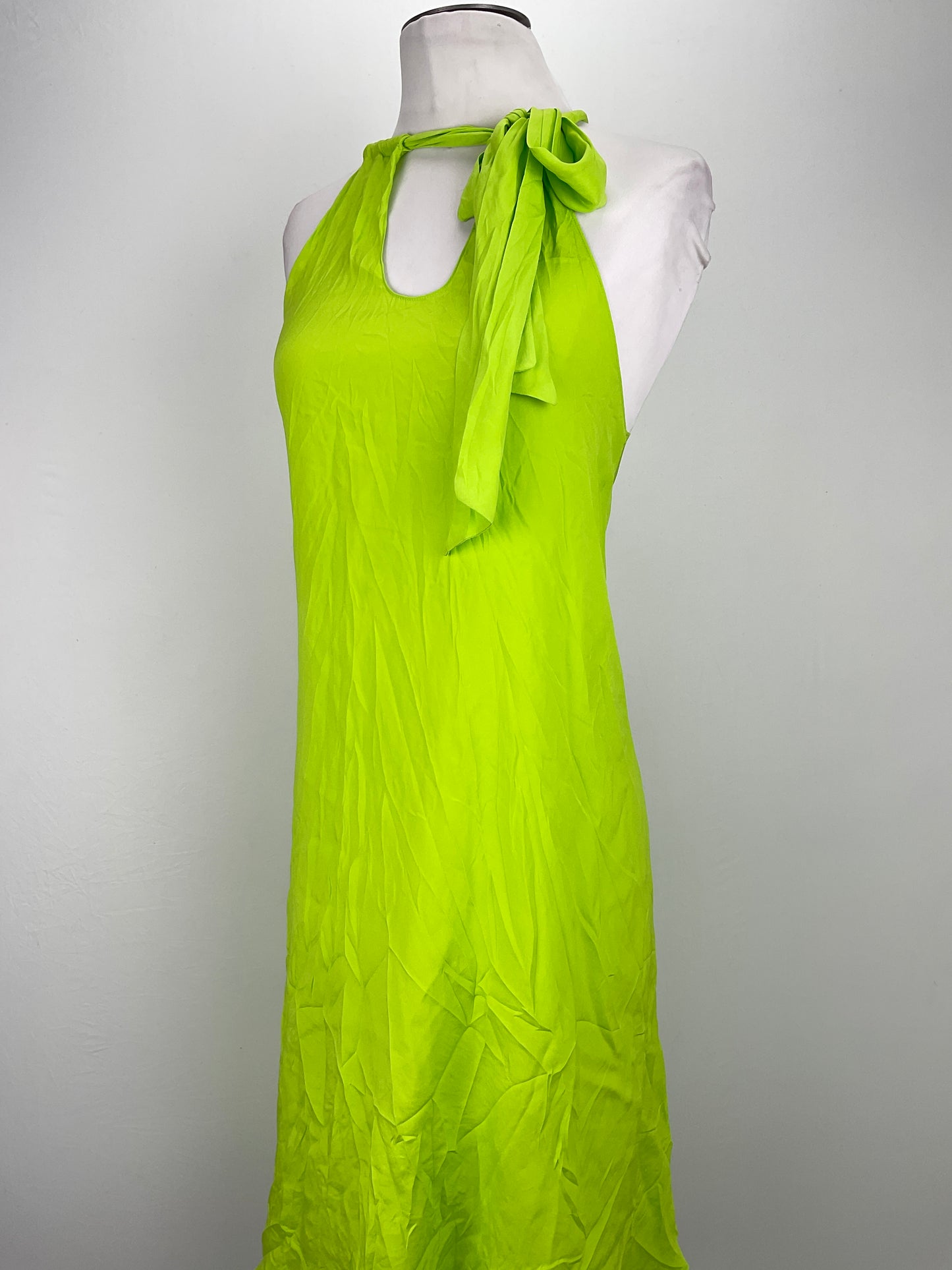 Vestido Verde limon Variangis