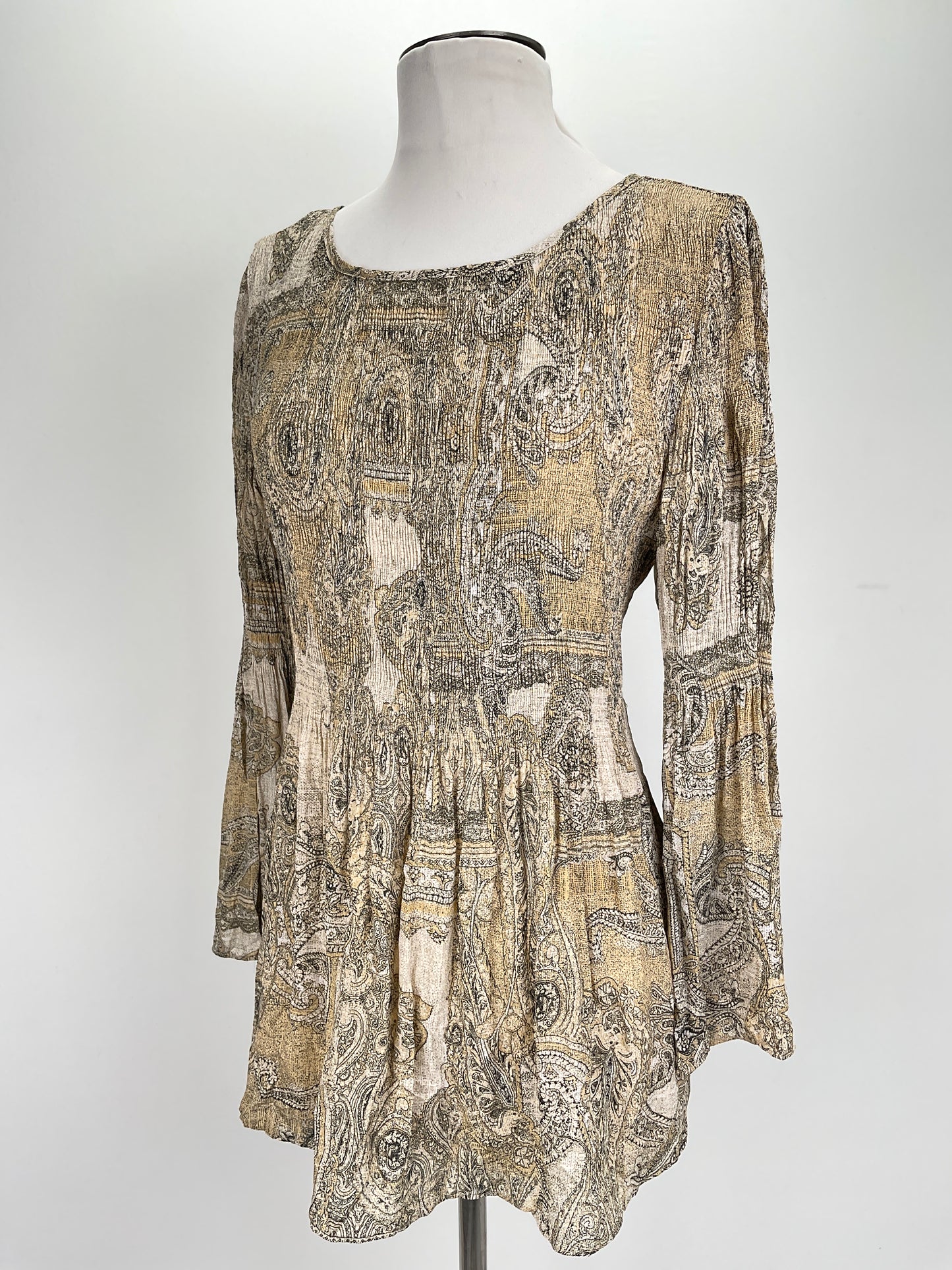 Blusa Crema Floral Ivy