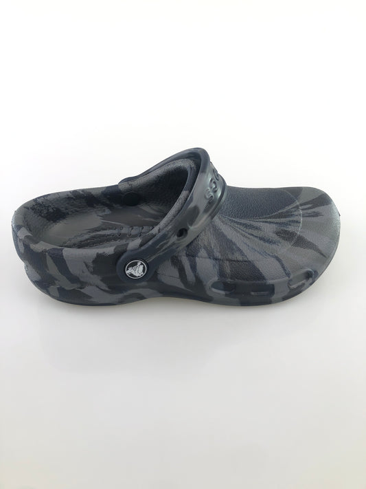 Sandalia Multicolor gris con Negro Crocs