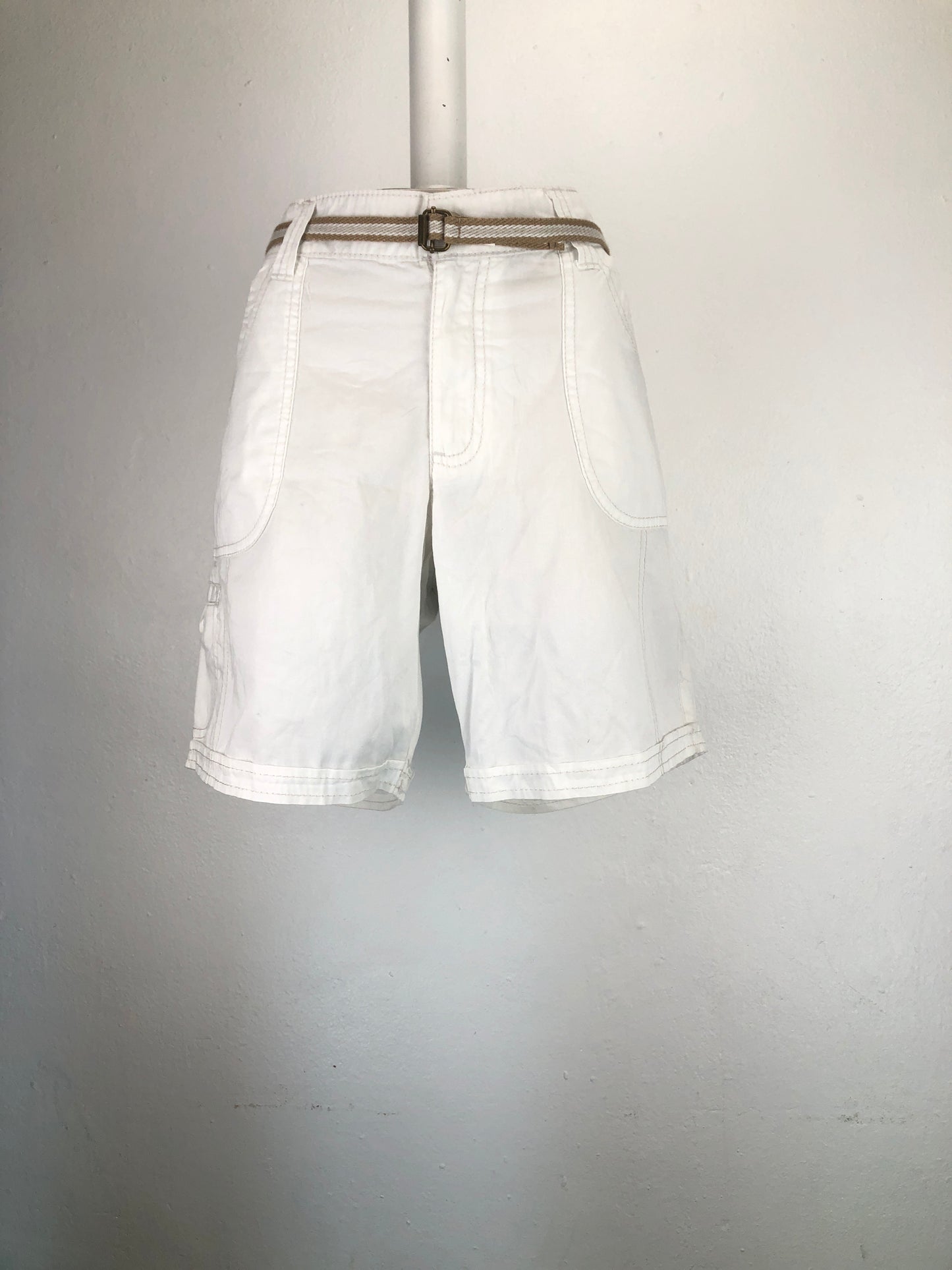 Pantalon Corto Blanco White Staq
