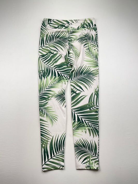 Licra Verde Floral Deportivo Forever21