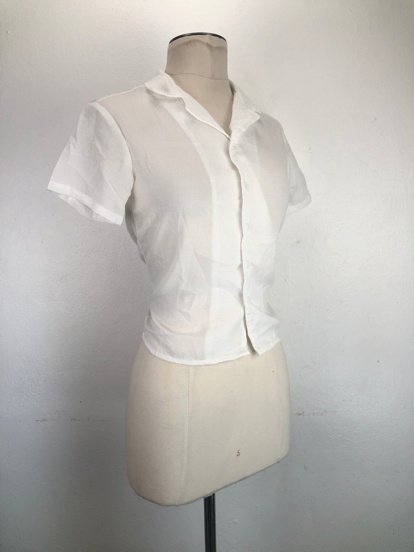 Camisa Blanco Shein