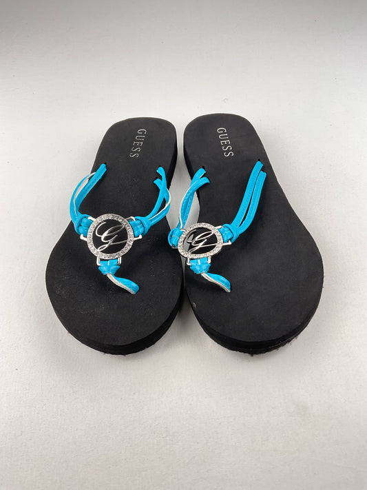 Sandalia Azul Guess