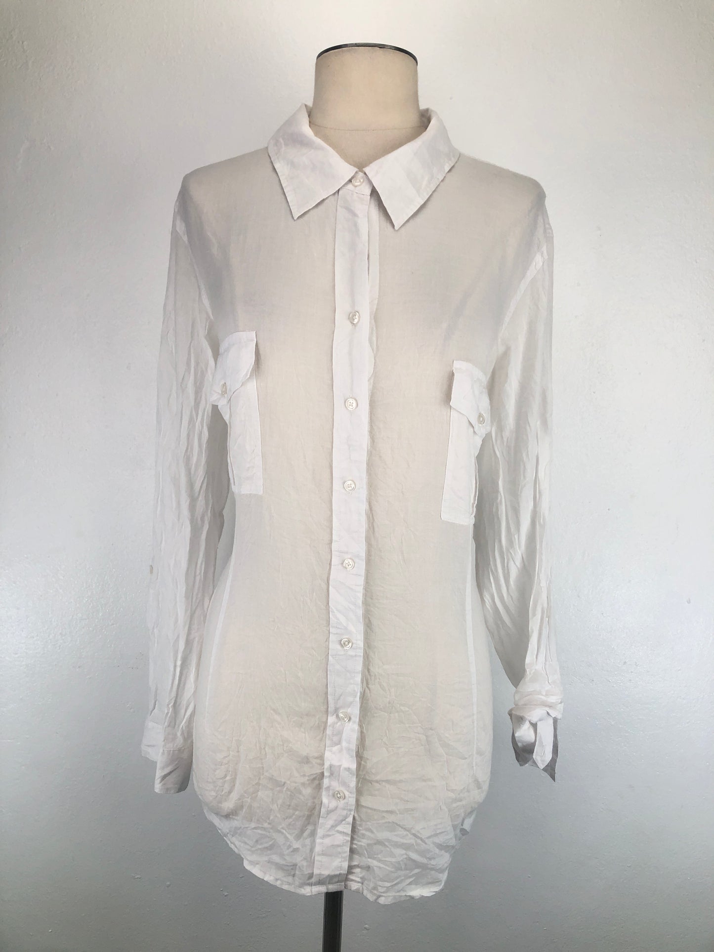 Camisa Blanco Coldwater Creek