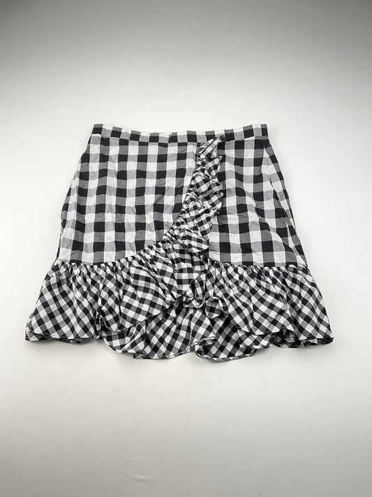 Falda Multicolor de Cuadro J.crew