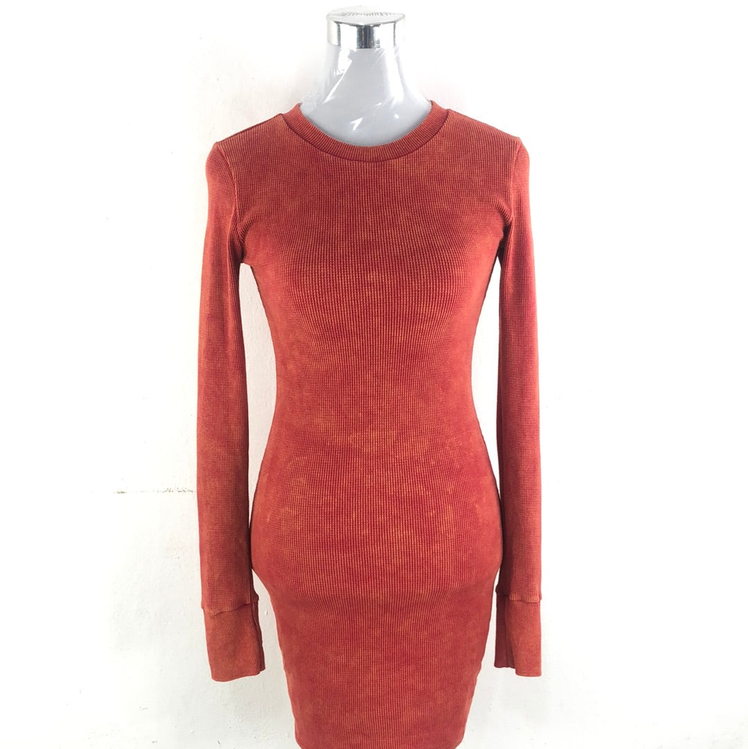 Vestido Naranja Forever21