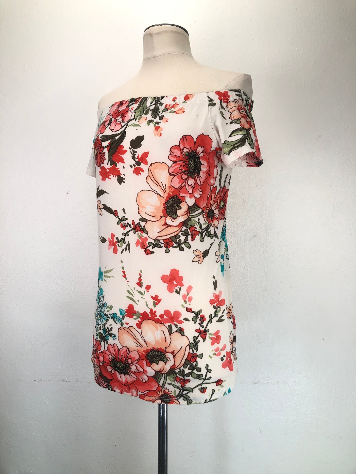 Blusa Crema Floral Variangis