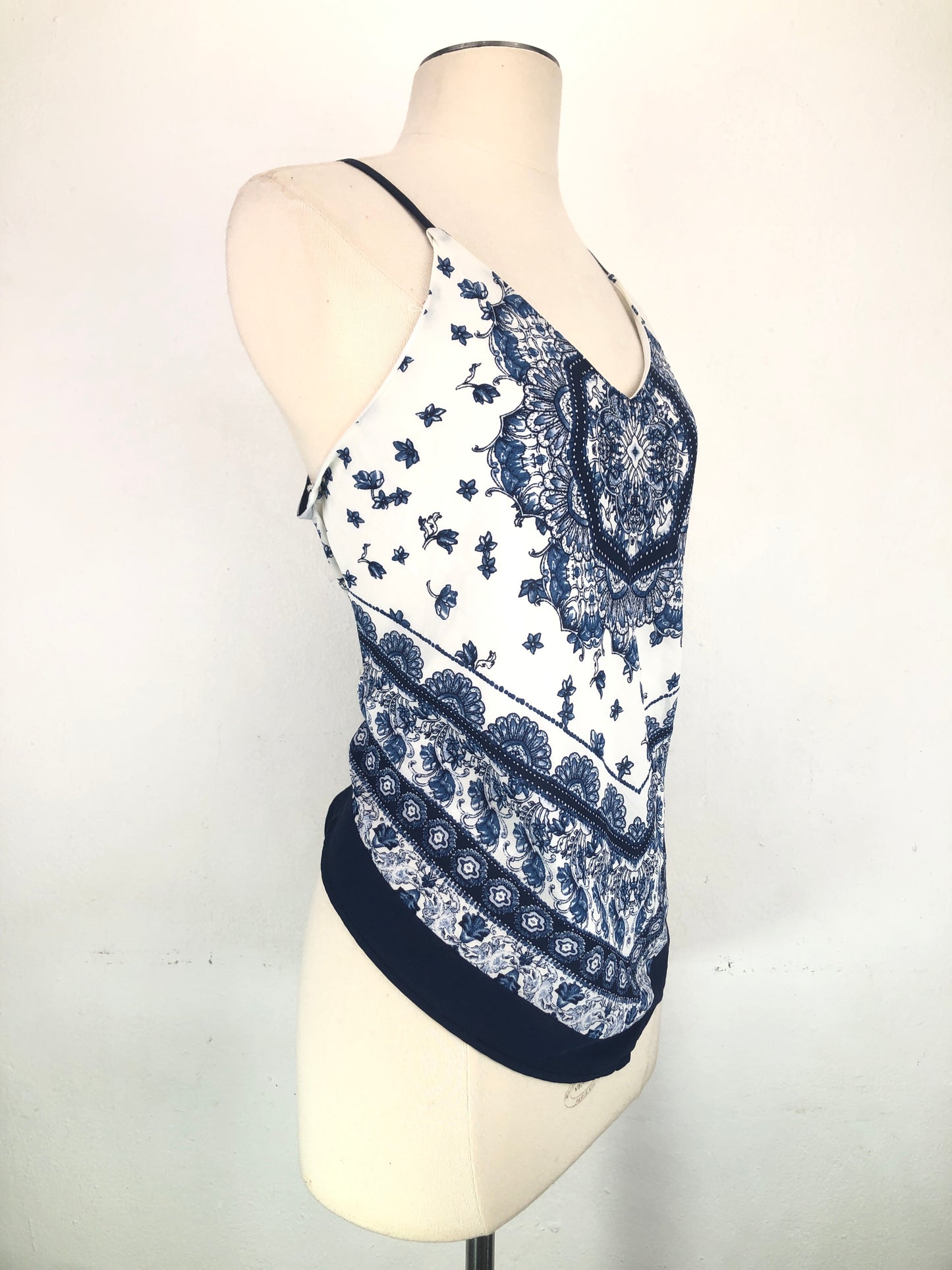 Blusa Blanco de Floral IZ