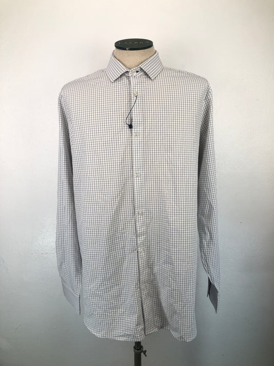 Camisa Blanco Cuadro Mizzen+ Main