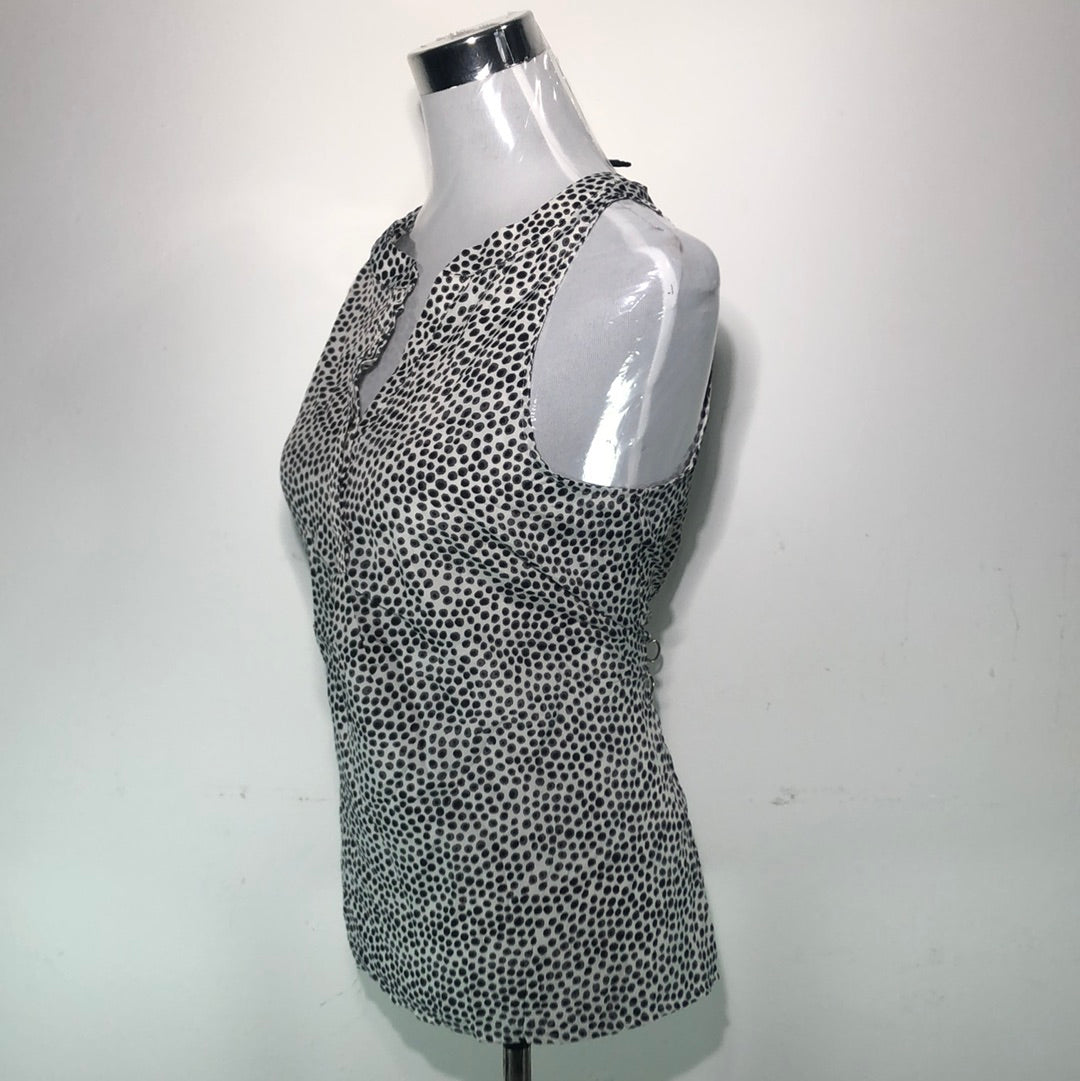 Blusa Blanco de Lunares Cynthia Rowley