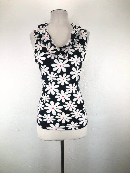 Blusa Negro Floral Lulu b