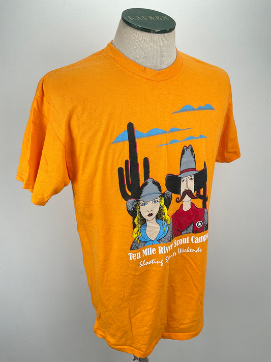 Camiseta Amarillo Gildan