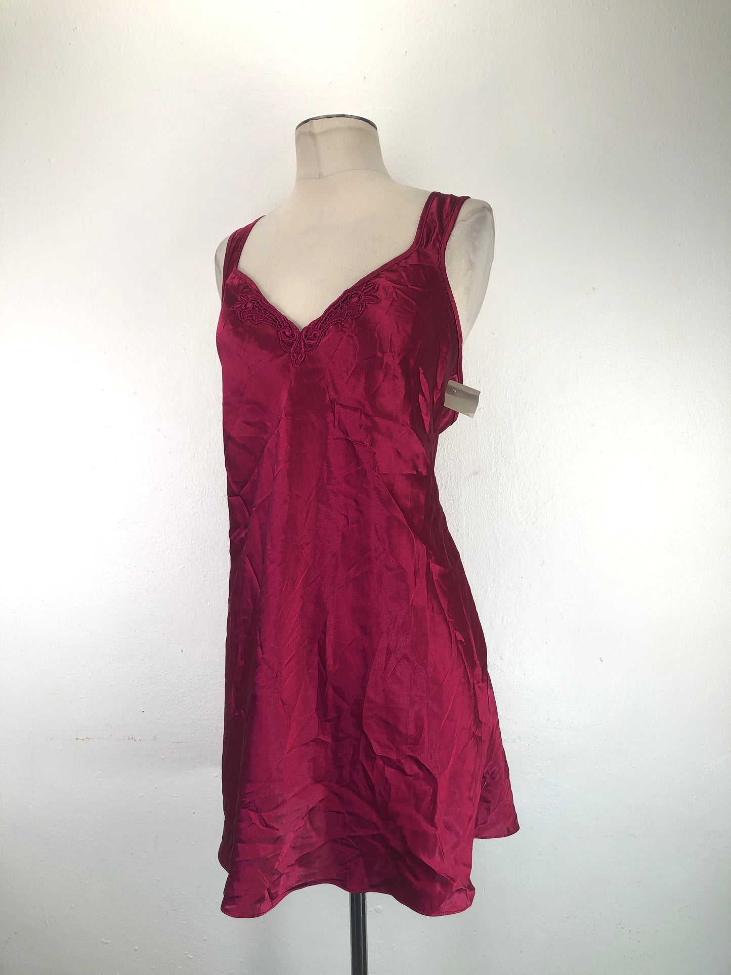 Bata de Dormi Rojo vino Adonna
