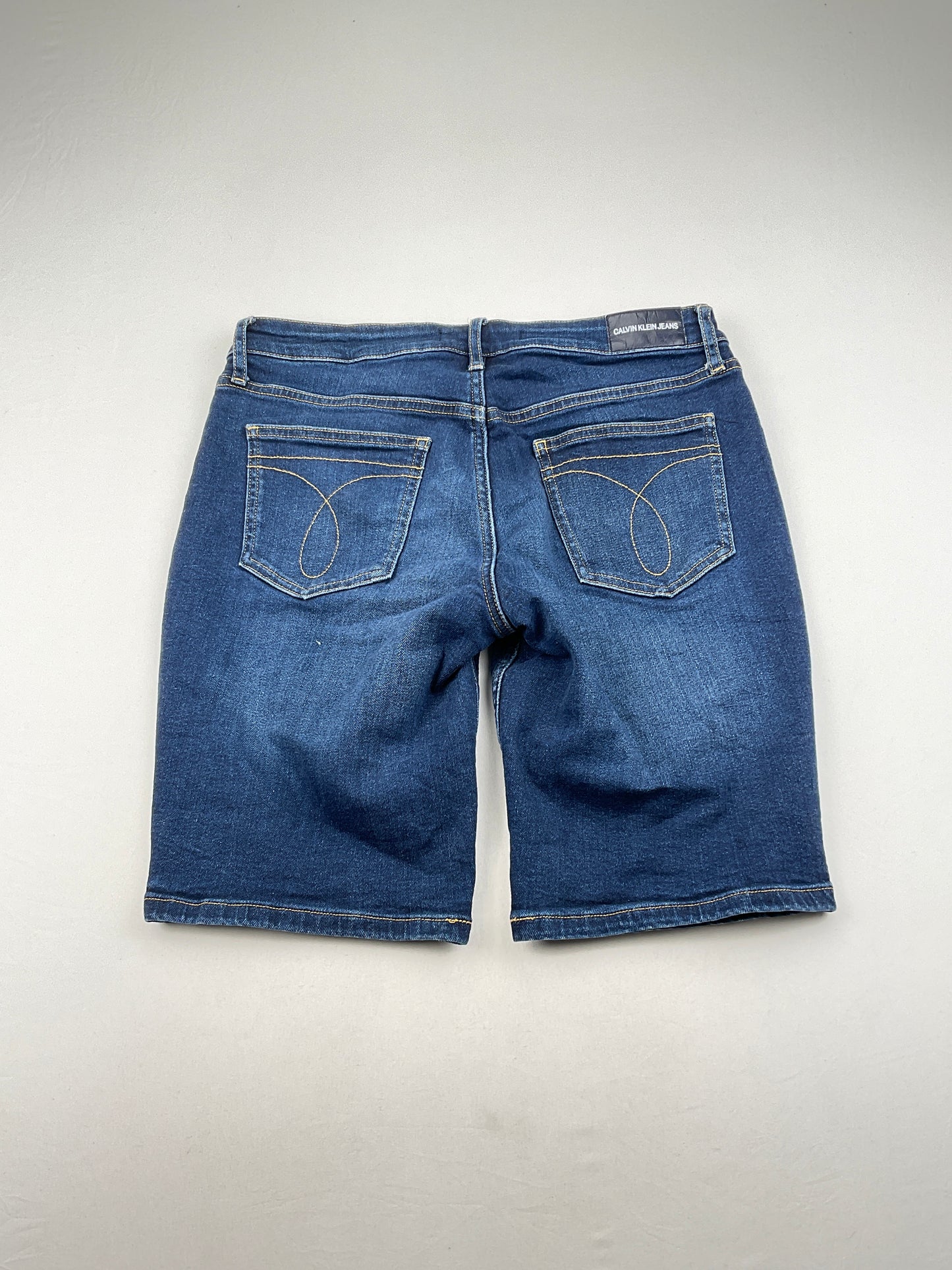 Short Jeans Azul Calvin Klein