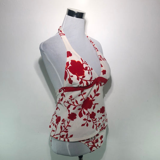 Traje de Baño Blanco de Flores Jantzen