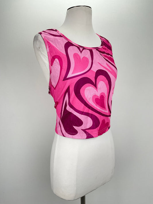 Blusa Rosado Floral Shein Curve