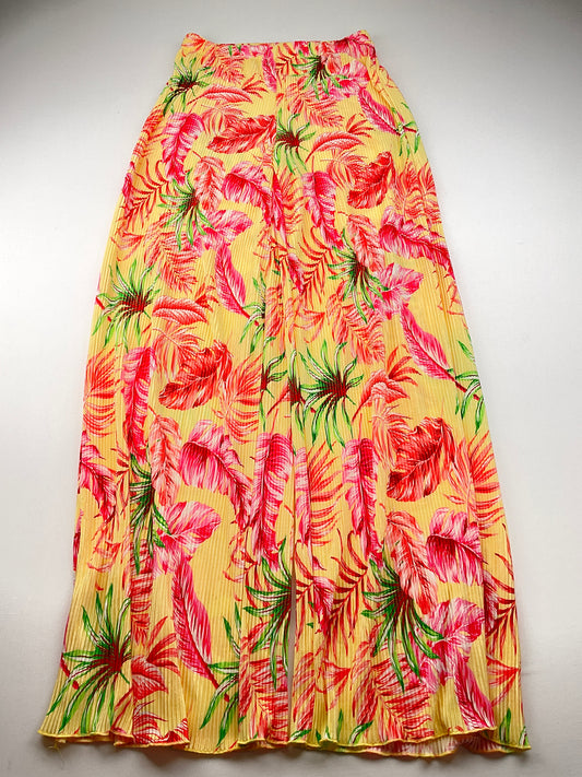 Pantalon Palazzo Amarillo Floral Almost Famous