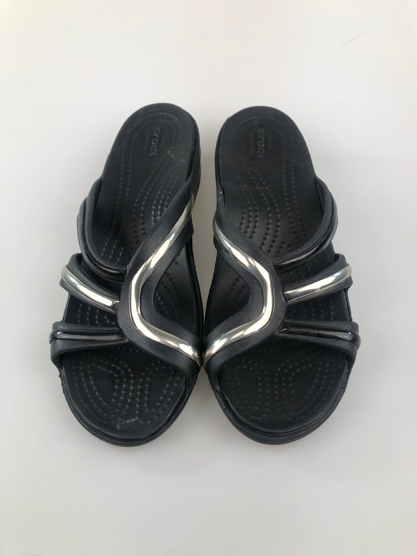 Sandalia Negro Crocs