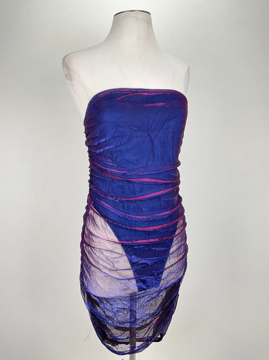 Vestido Playero Azul Shein
