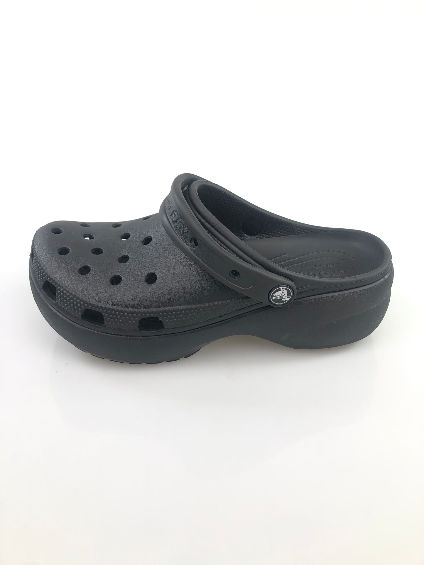 Sandalia altas Crocs negra