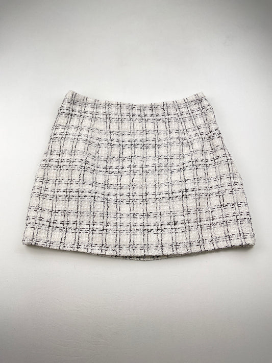 Falda Crema de Cuadro Sweaty Rocks