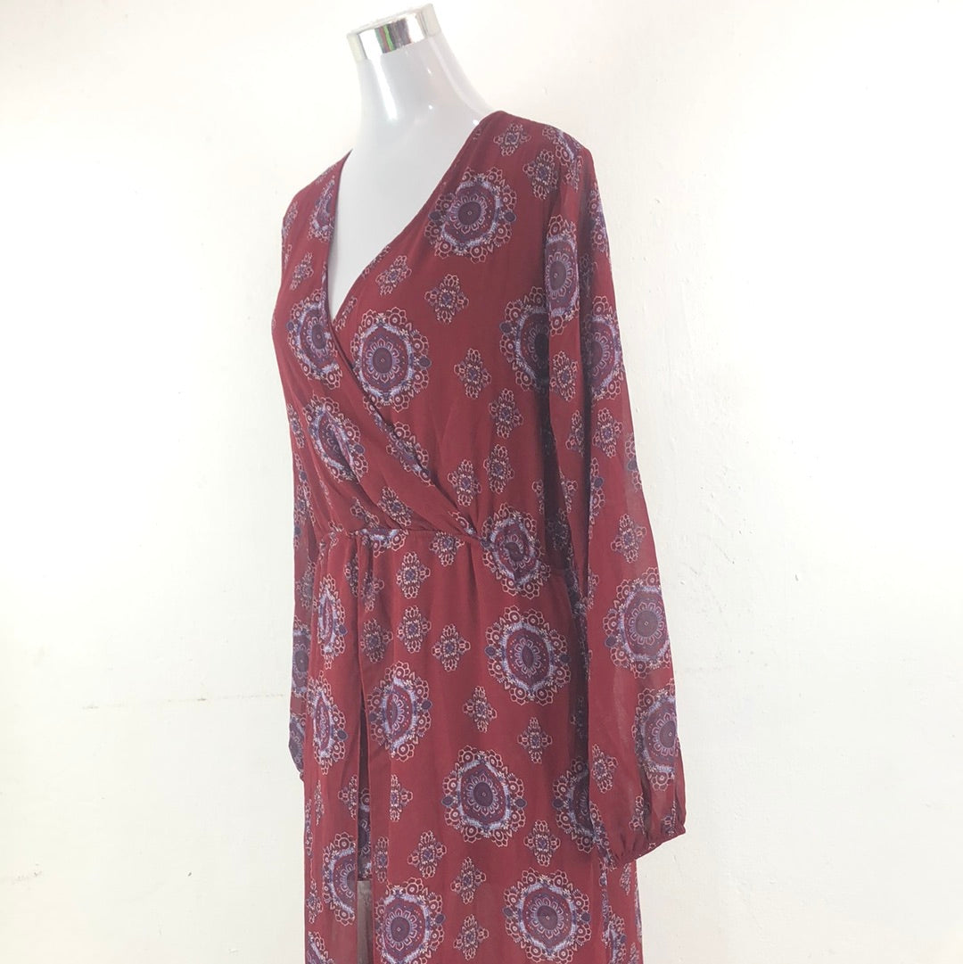 Vestido Rojo Vino Rue21