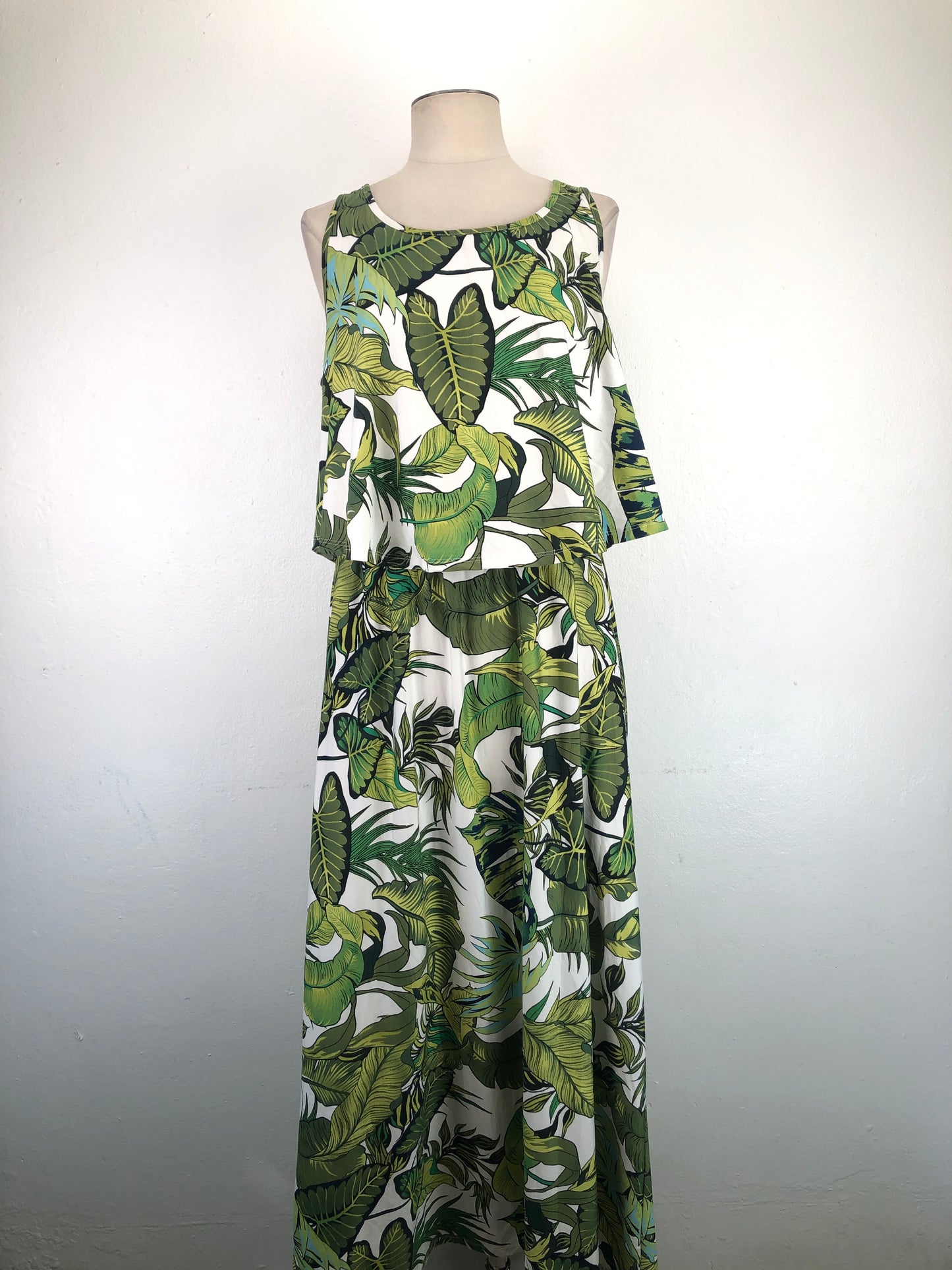 Vestido Blanco De flores Variangis