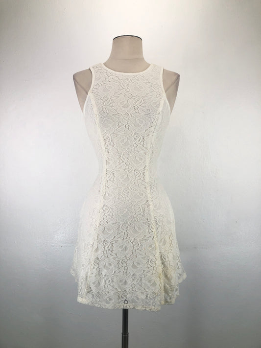 Vestido Blanco de Flores Speechless