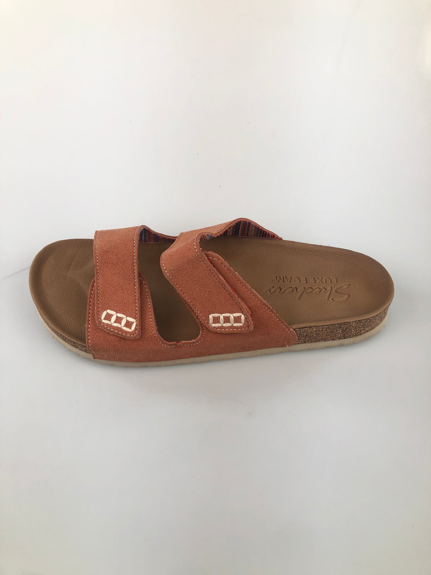 Sandalia Nude Skechers Luxe Foam