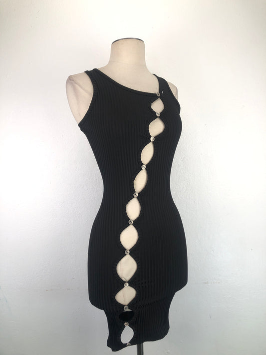 Vestido negro Fashion Nova