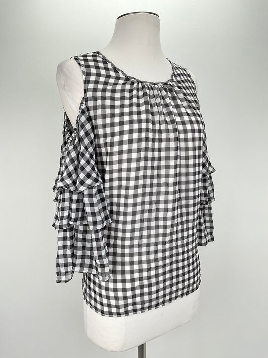 Blusa Gris de Cuadro Est . 1946