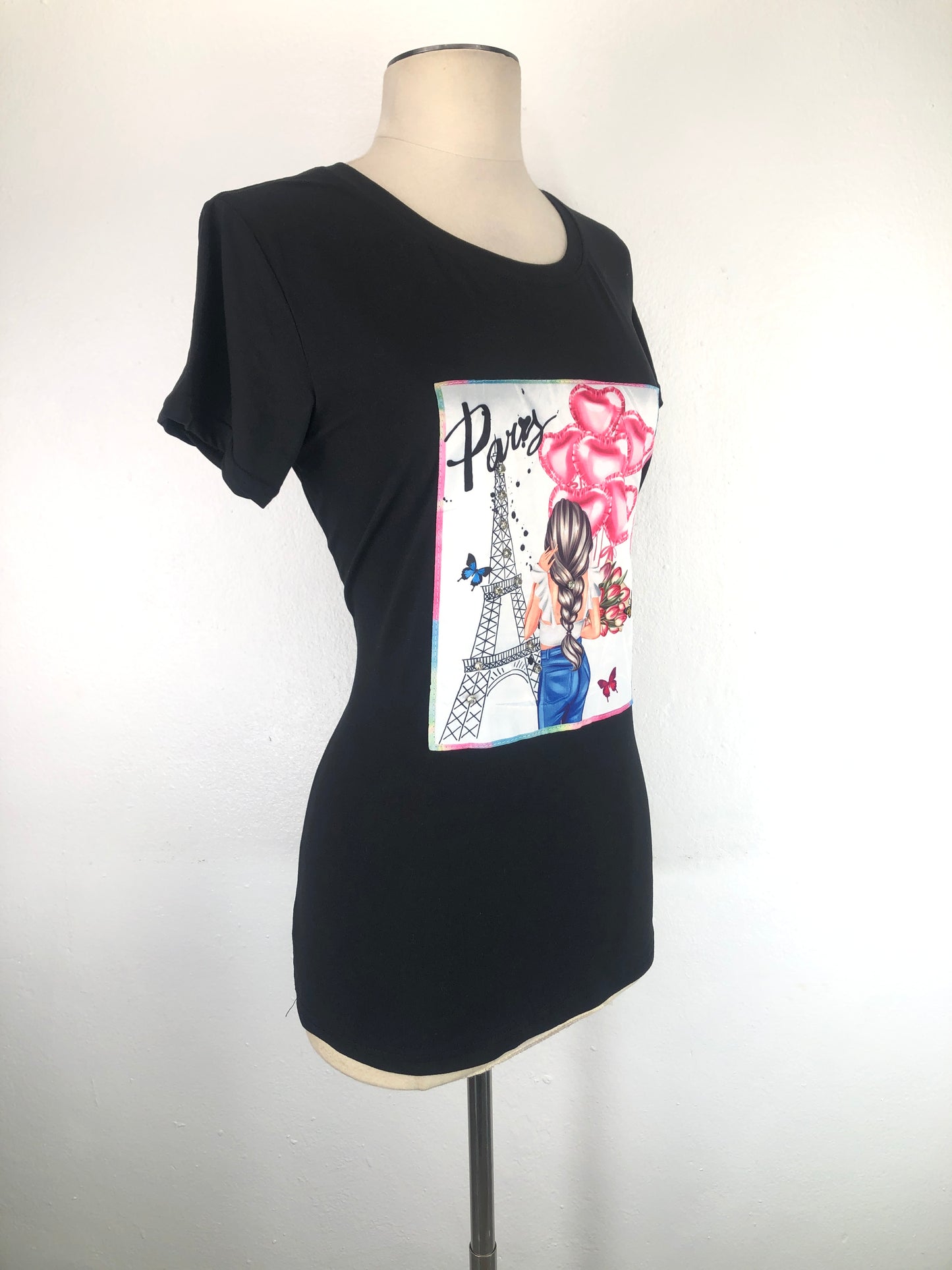 Camiseta Negro Emme Jordan