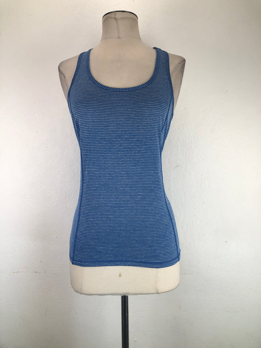 Blusa Azul de Rayas Deportivo Danskin