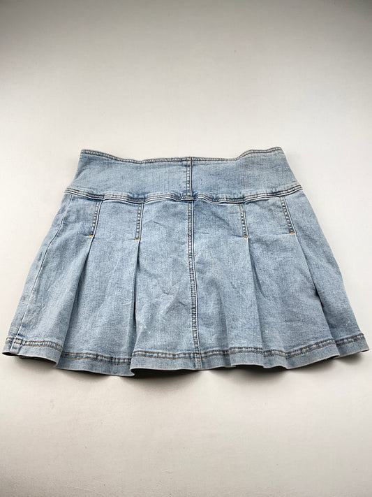 Falda Jeans Azul claro Rue21