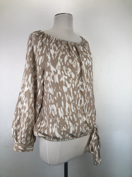 Blusa Crema Vince Camuto