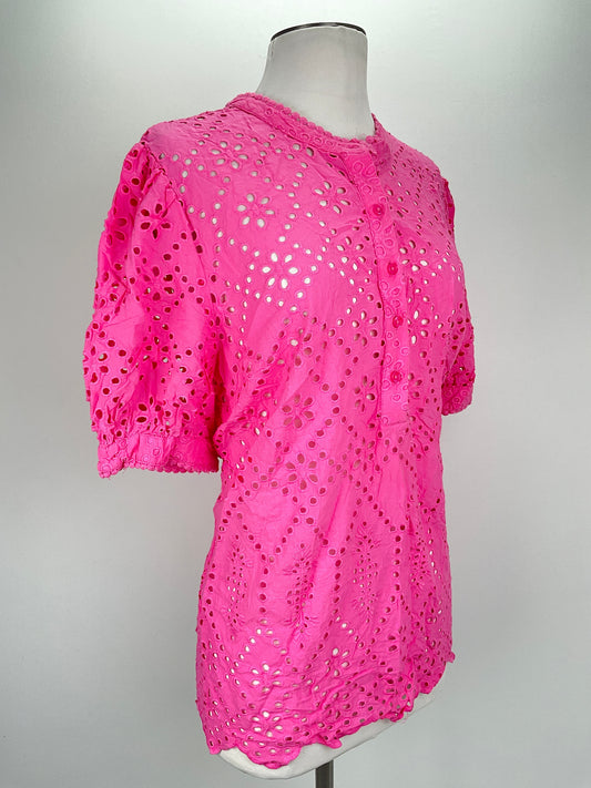 Blusa Rosado Floral Crown Ivy