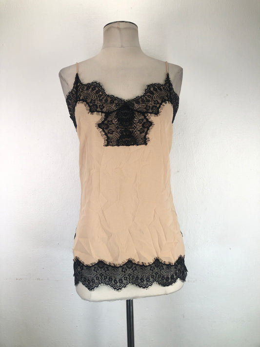 Blusa de Dormi Crema Zara Woman