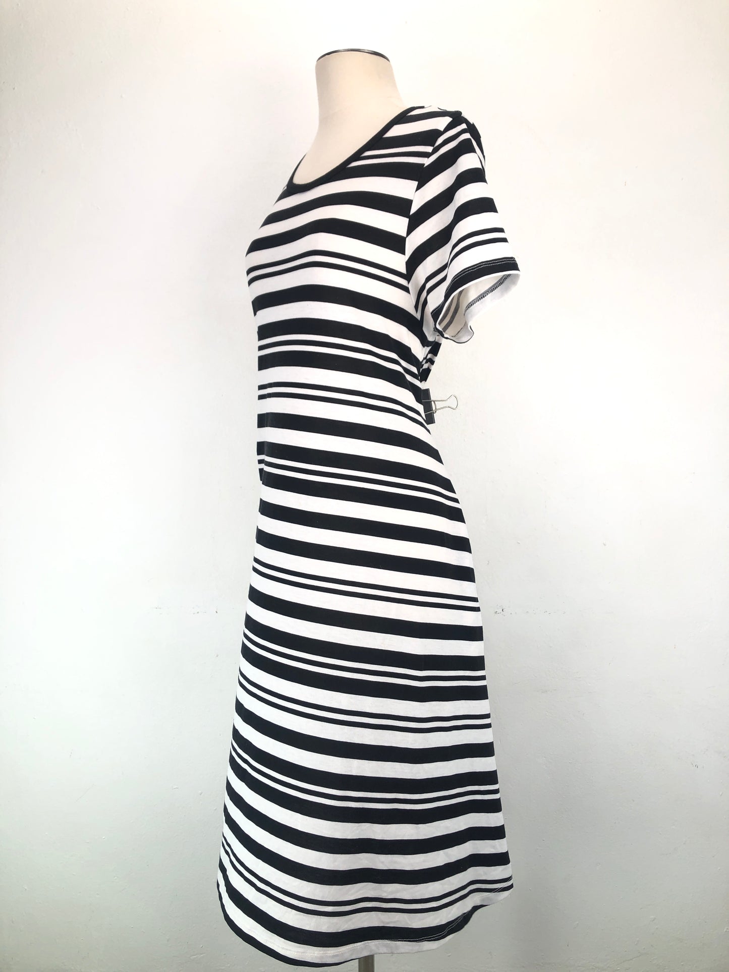 Vestido Blanco Rayada Lula Roe