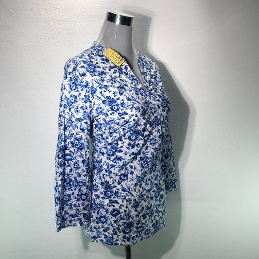 Blusa Azul Talbots
