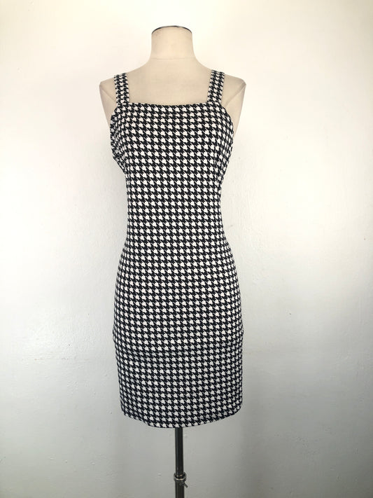 Vestido Blanco Cuadro Jolie joy