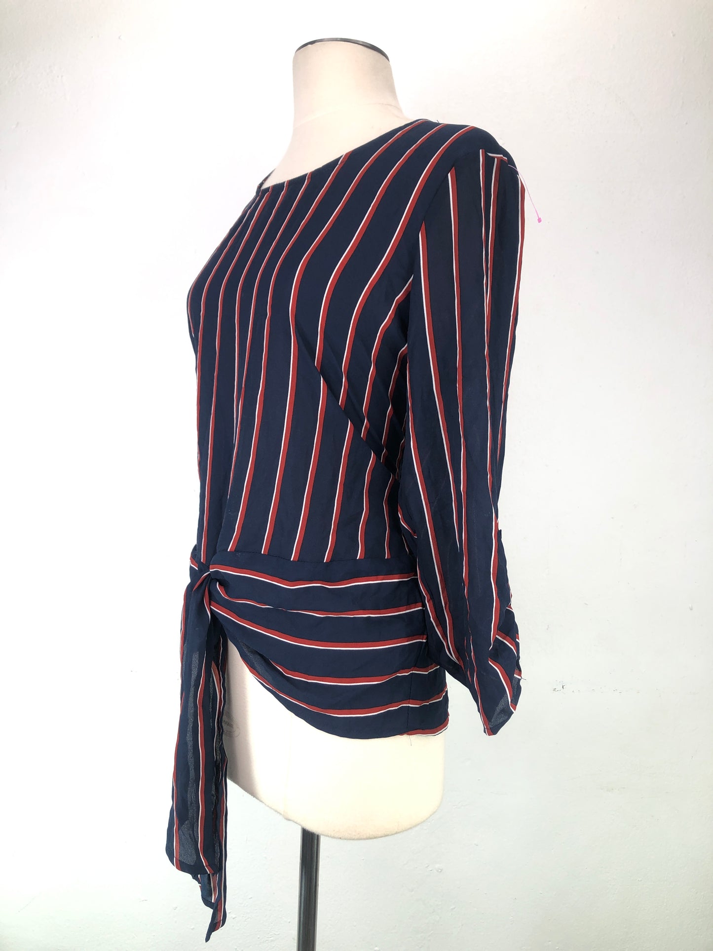 Blusa Azul oscuro de Rayas Maurices