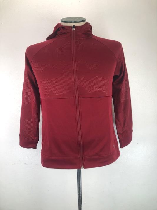 Abrigo Rojo Con gorro Xersion