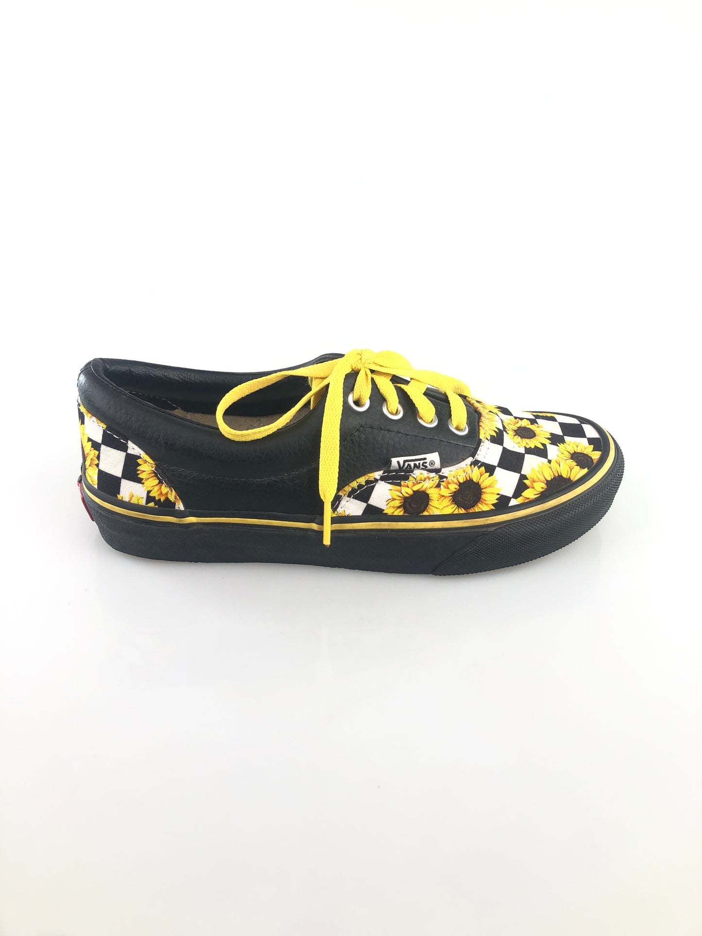 Apargata Negro Mujer Con Diseño de Girasol