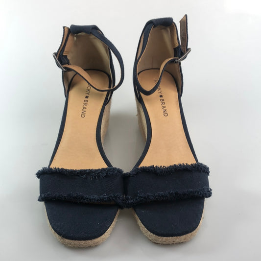 Zapatilla Azul Oscuro plataforma Lucky Brand