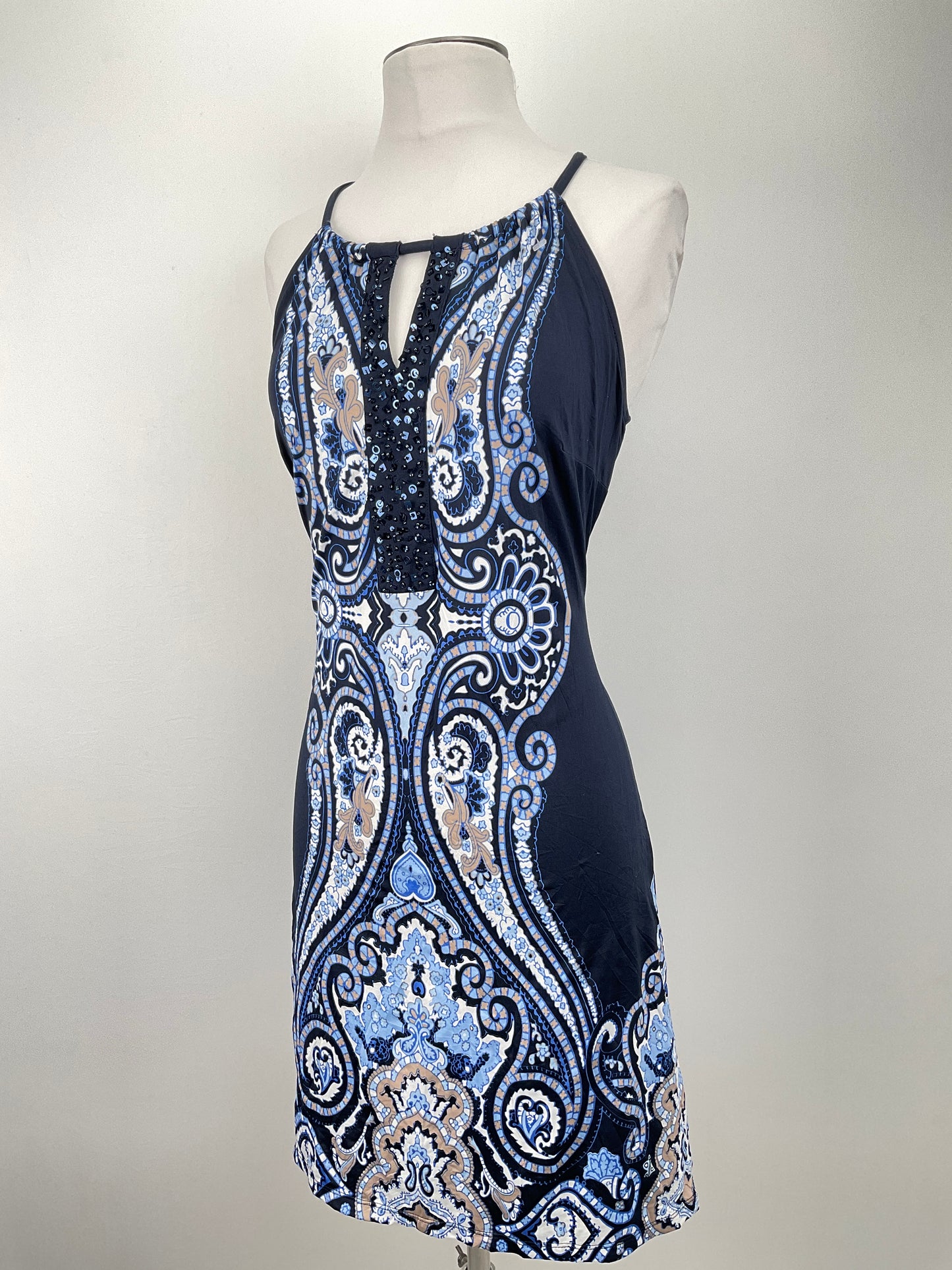 Vestido Azul marino Floral International Concepts