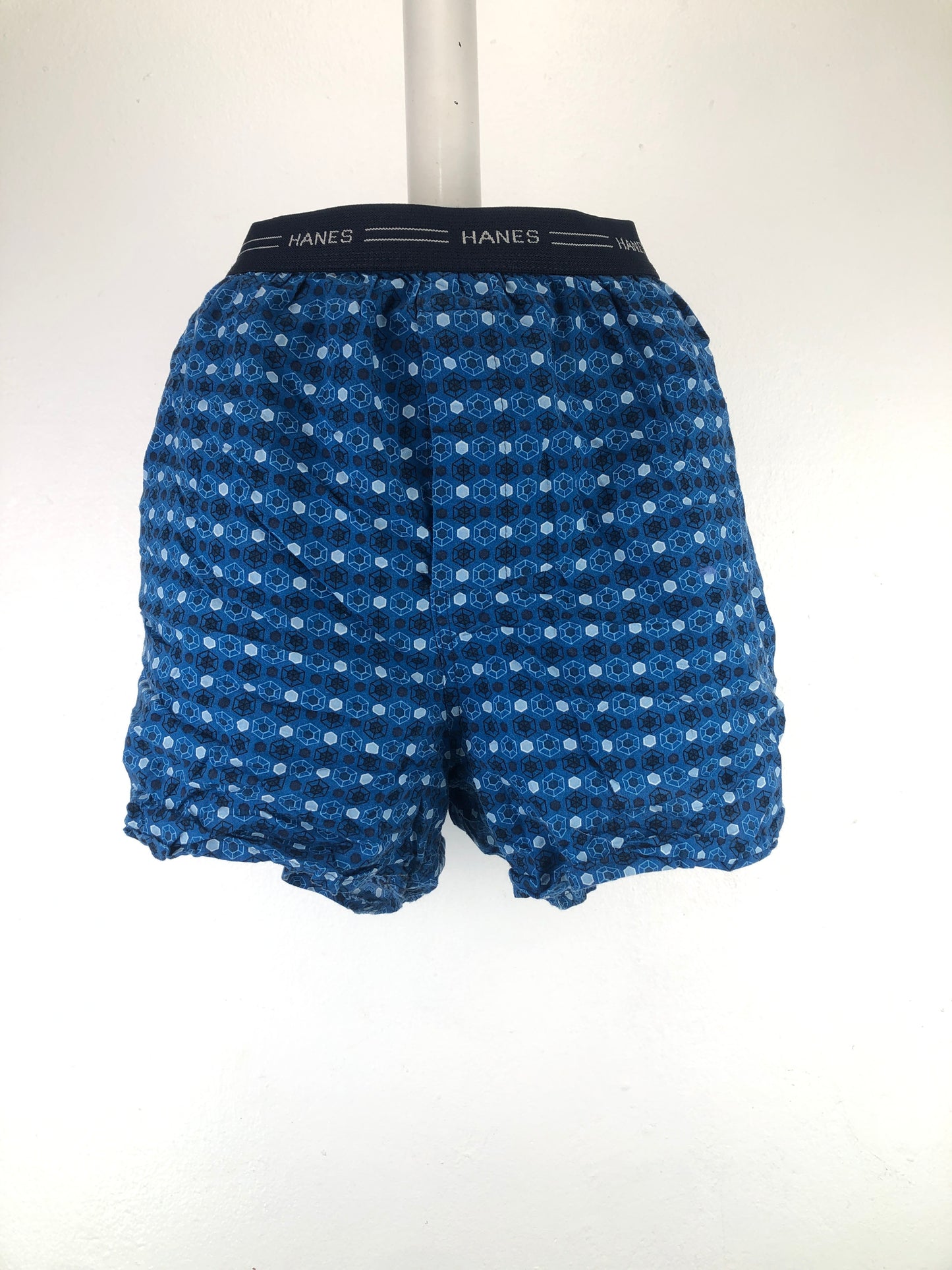 Boxer Azul de Lunares Hanes