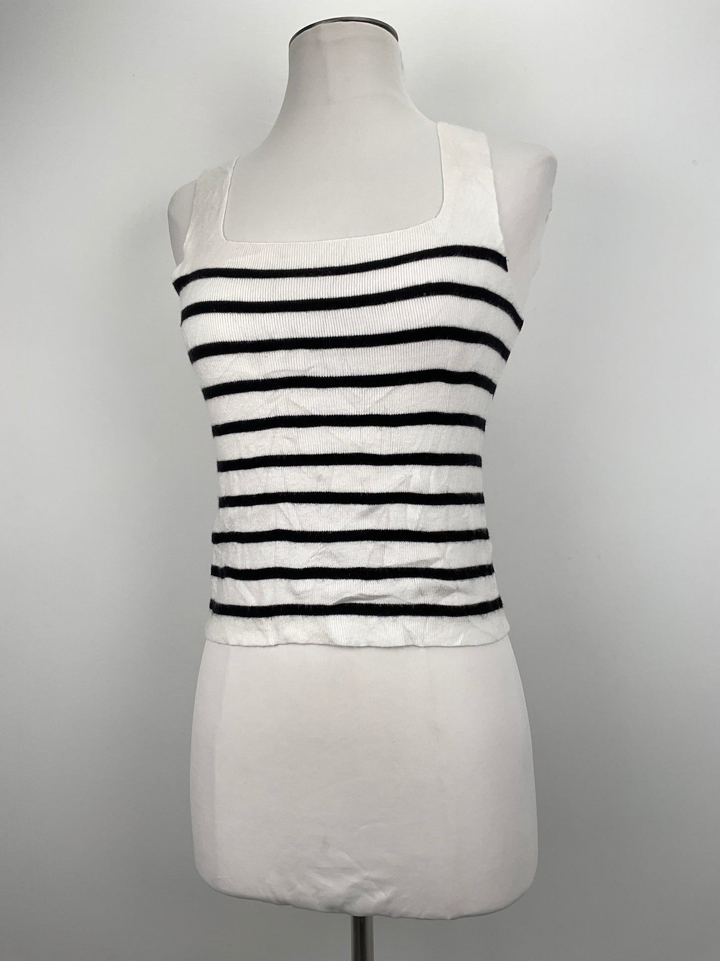 Blusa Blanco de Rayas Variangis