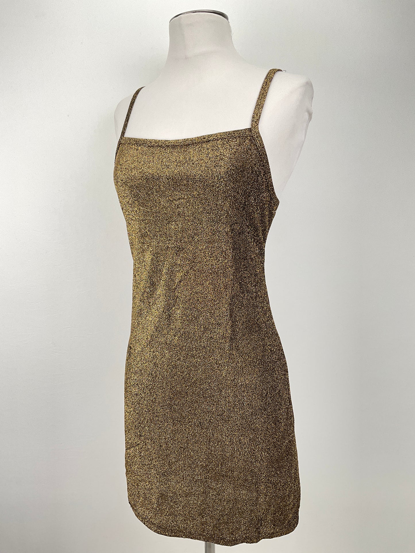 Vestido Dorado Variangis